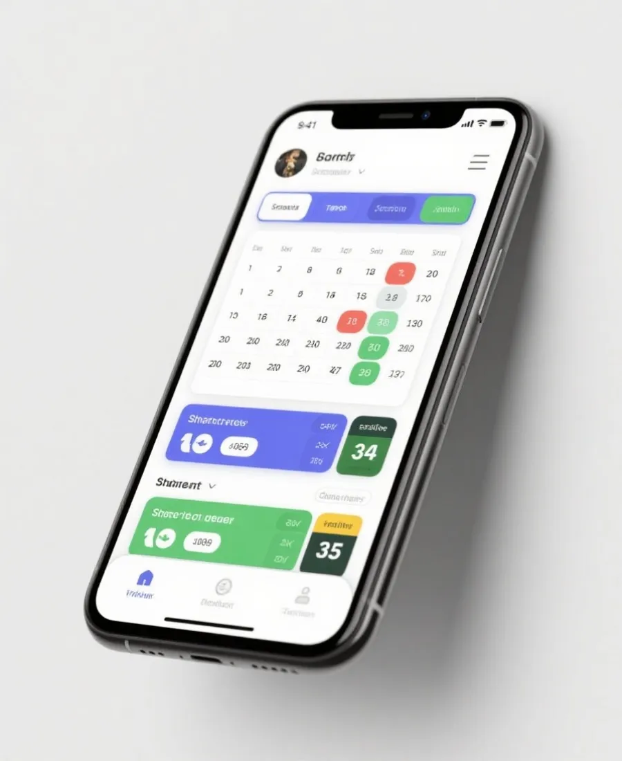 手機版入口與下載流程示意